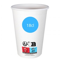 Gobelet spécial boissons chaudes 18 cl X 100